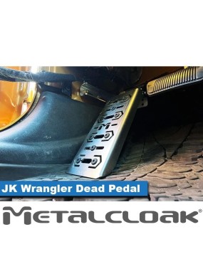Stainless Steel Dead Pedal JK Wrangler