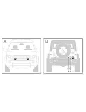 OSRAM LEDriving Rect WL VX80-WD