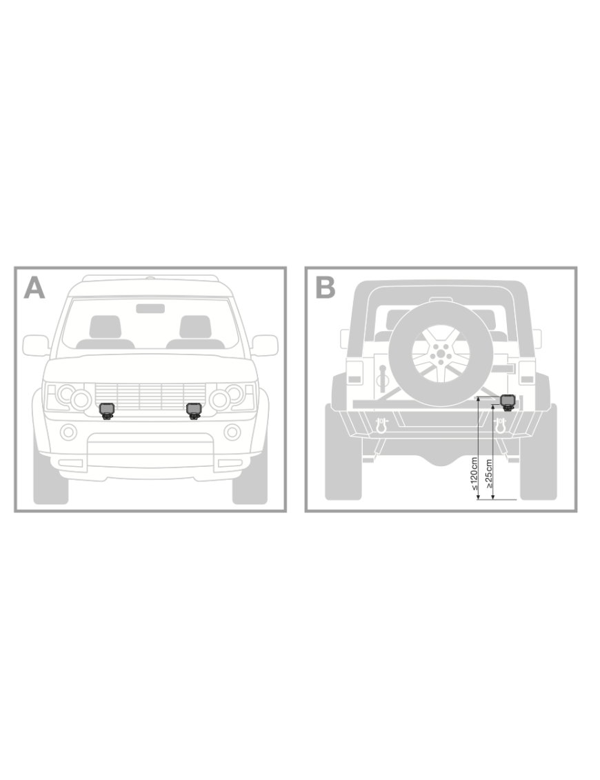 OSRAM LEDriving Rect WL VX80-WD