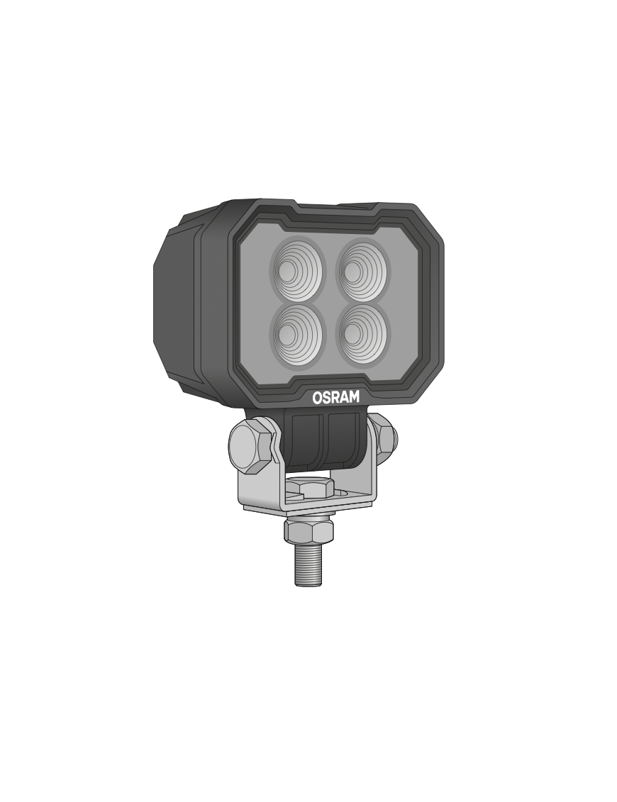 OSRAM LEDriving Rect WL VX80-WD