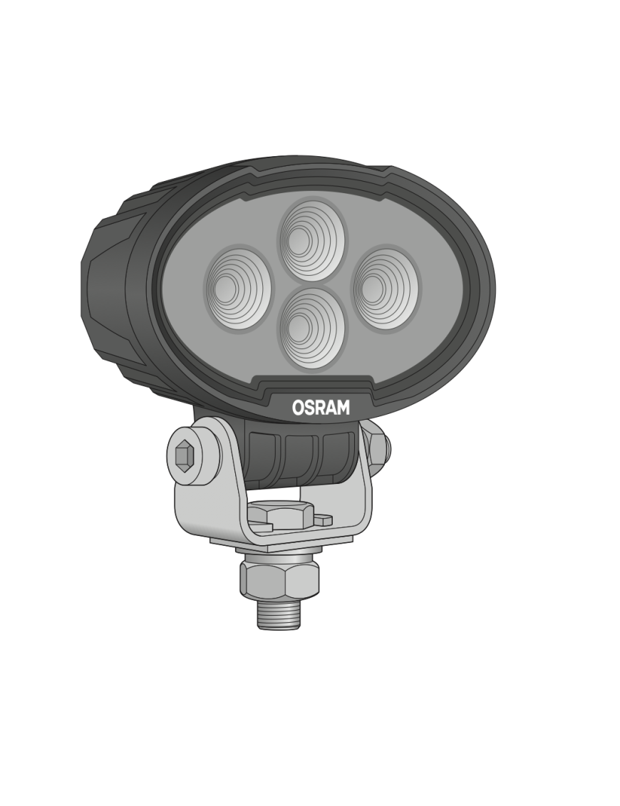 LEDriving Oval WL VX100-WD working light