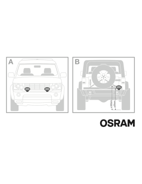 OSRAM LEDriving Oval WL VX150-WD work light