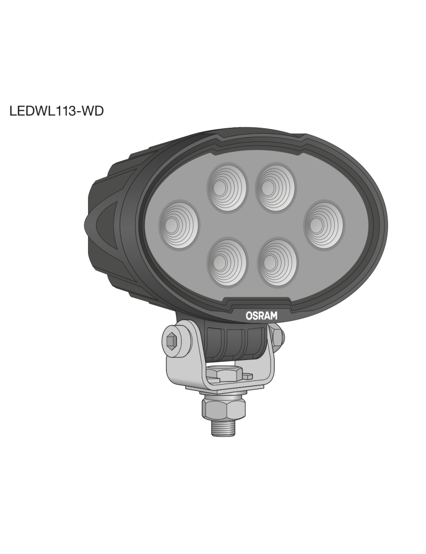OSRAM LEDriving Oval WL VX150-WD work light