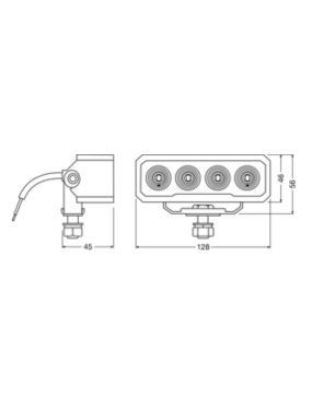 OSRAM LEDriving Lightbar WL VX125-WD