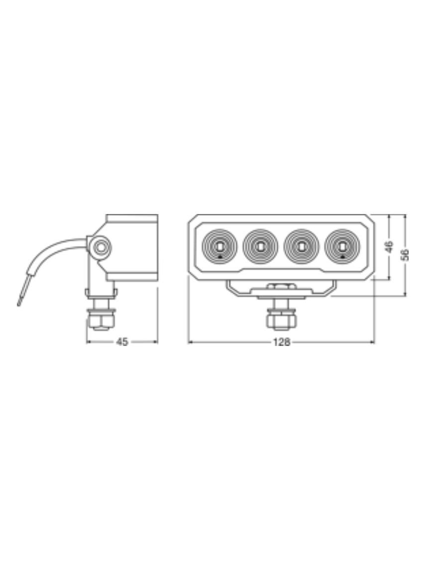 OSRAM LEDriving Lightbar WL VX125-WD