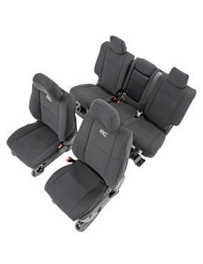 Komplet pokrowców na fotele neoprene black Rough Country
