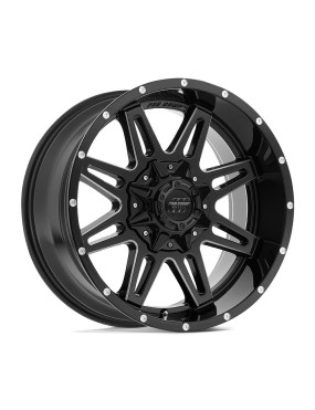 Felga aluminiowa PA42 BLOCKADE Gloss Black Milled PRO COMP