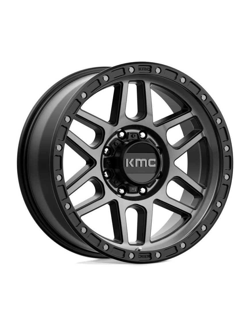 Felga aluminiowa KM544 MESA Satin Black W/ Gray Tint KMC