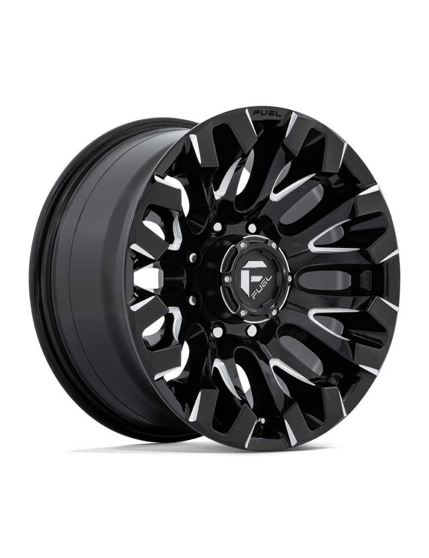 Felga aluminiowa D828 QUAKE Gloss Black Milled FUEL