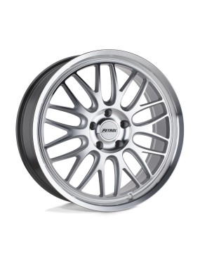 Felga aluminiowa P4C Silver W/ Machined Face & Lip PETROL