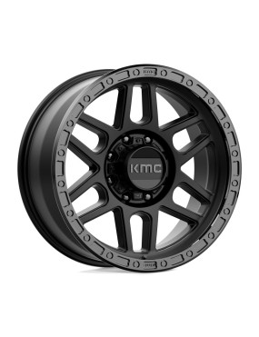 Felga aluminiowa KM544 MESA Satin Black W/ Gloss Black Lip KMC