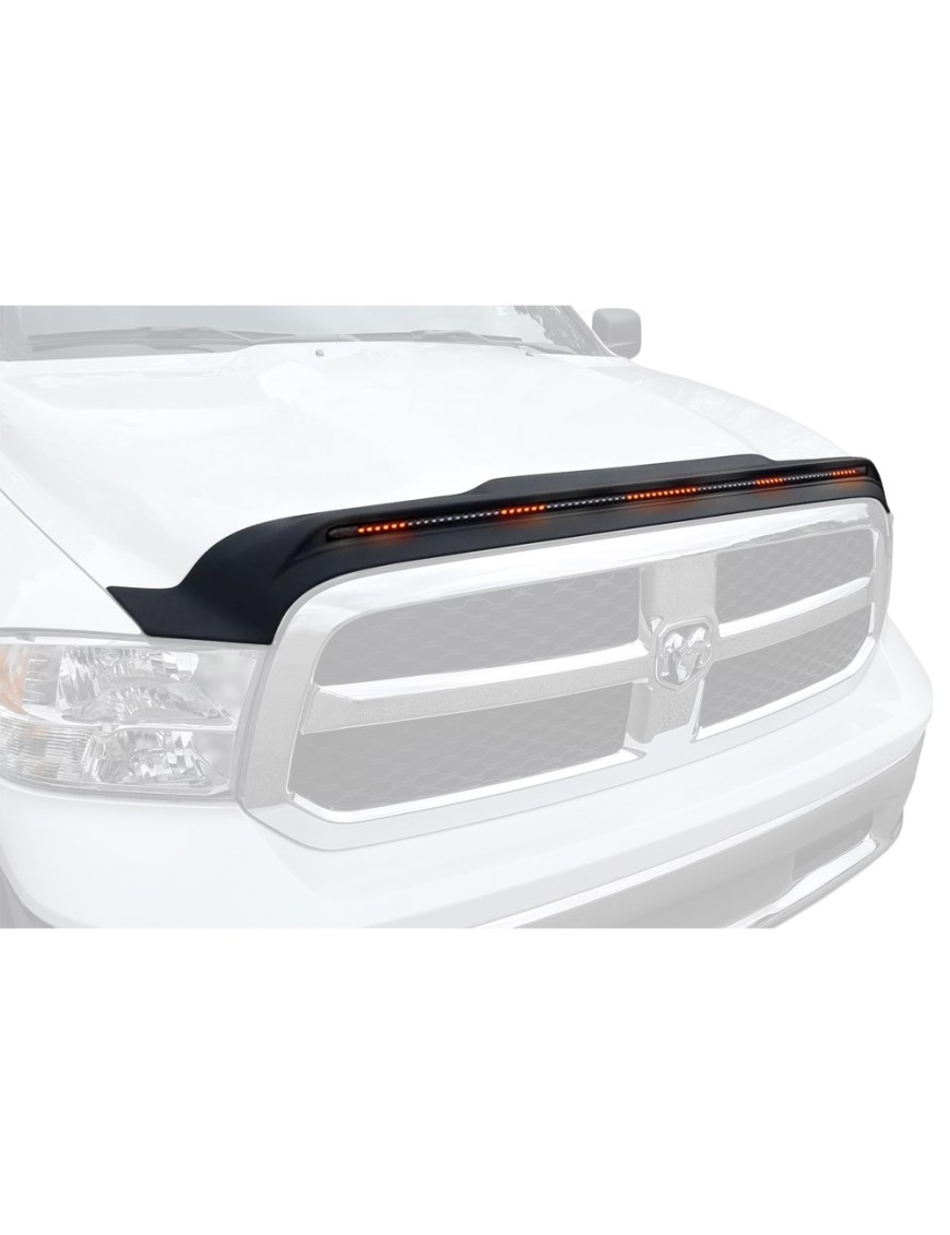 Listwa z lampami obrysowymi LED amber Husky Liners Aeroskin Lightshield Pro