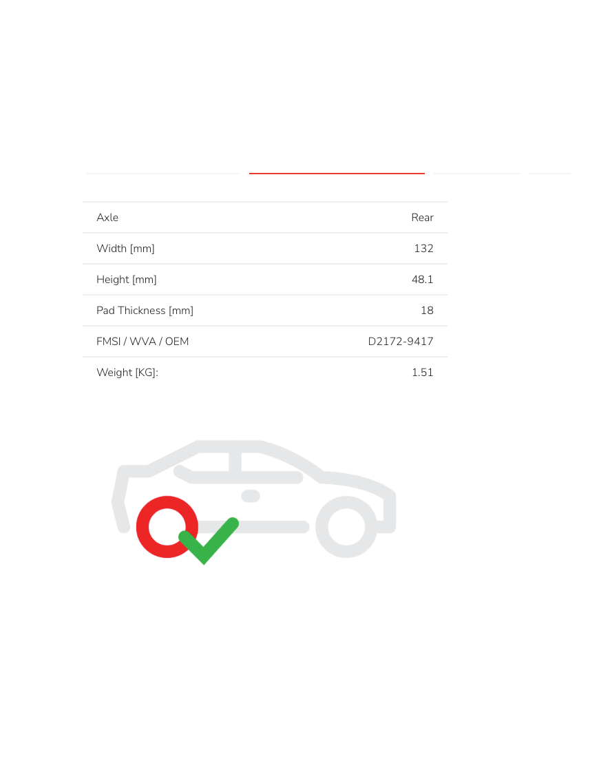 Jeep Wrangler JL Brake Pads rear DBA