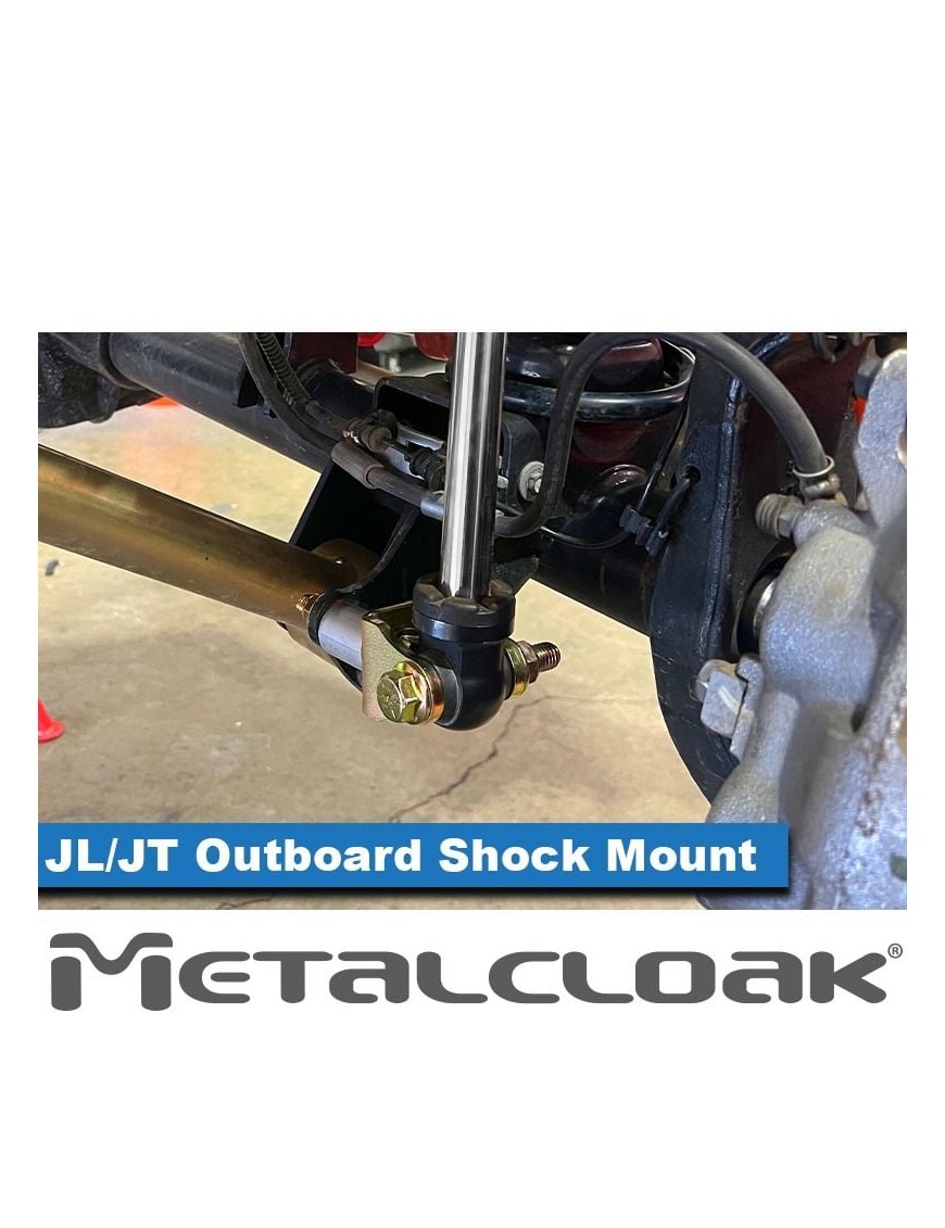 Front Universal Outboard Shock Mount, JL Wrangler | JT Gladiator, Aftermarket Axles