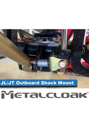 Front Universal Outboard Shock Mount, JL Wrangler | JT Gladiator, Aftermarket Axles