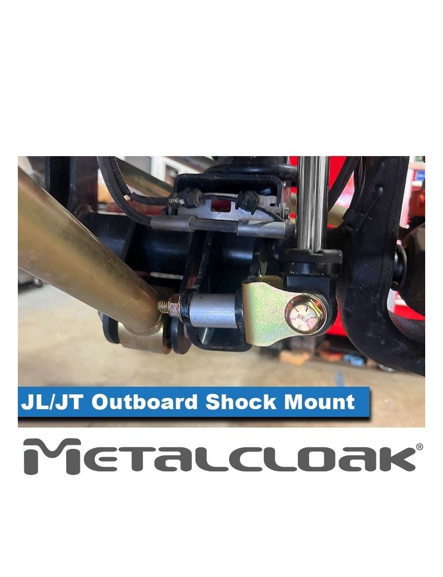 Front Universal Outboard Shock Mount, JL Wrangler | JT Gladiator, Aftermarket Axles