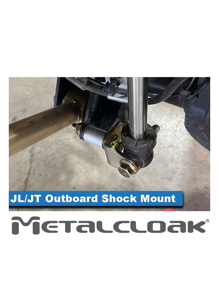 Front Universal Outboard Shock Mount, JL Wrangler | JT Gladiator, Aftermarket Axles