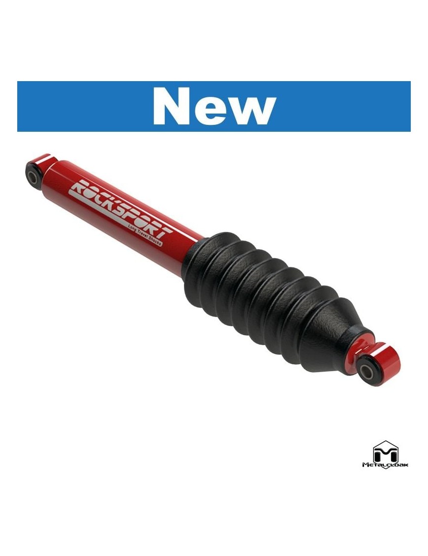 RockSport RED Steering Stabilizer NO HARDWARE JL Wrangler | JT Gladiator