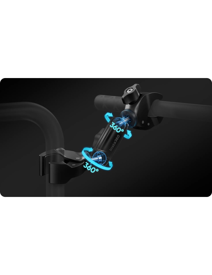 Insta360 Motorcycle Selfie Stick Support Clamp