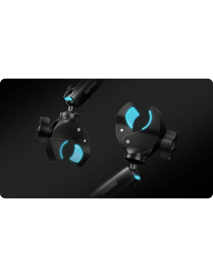 Insta360 Motorcycle Selfie Stick Support Clamp