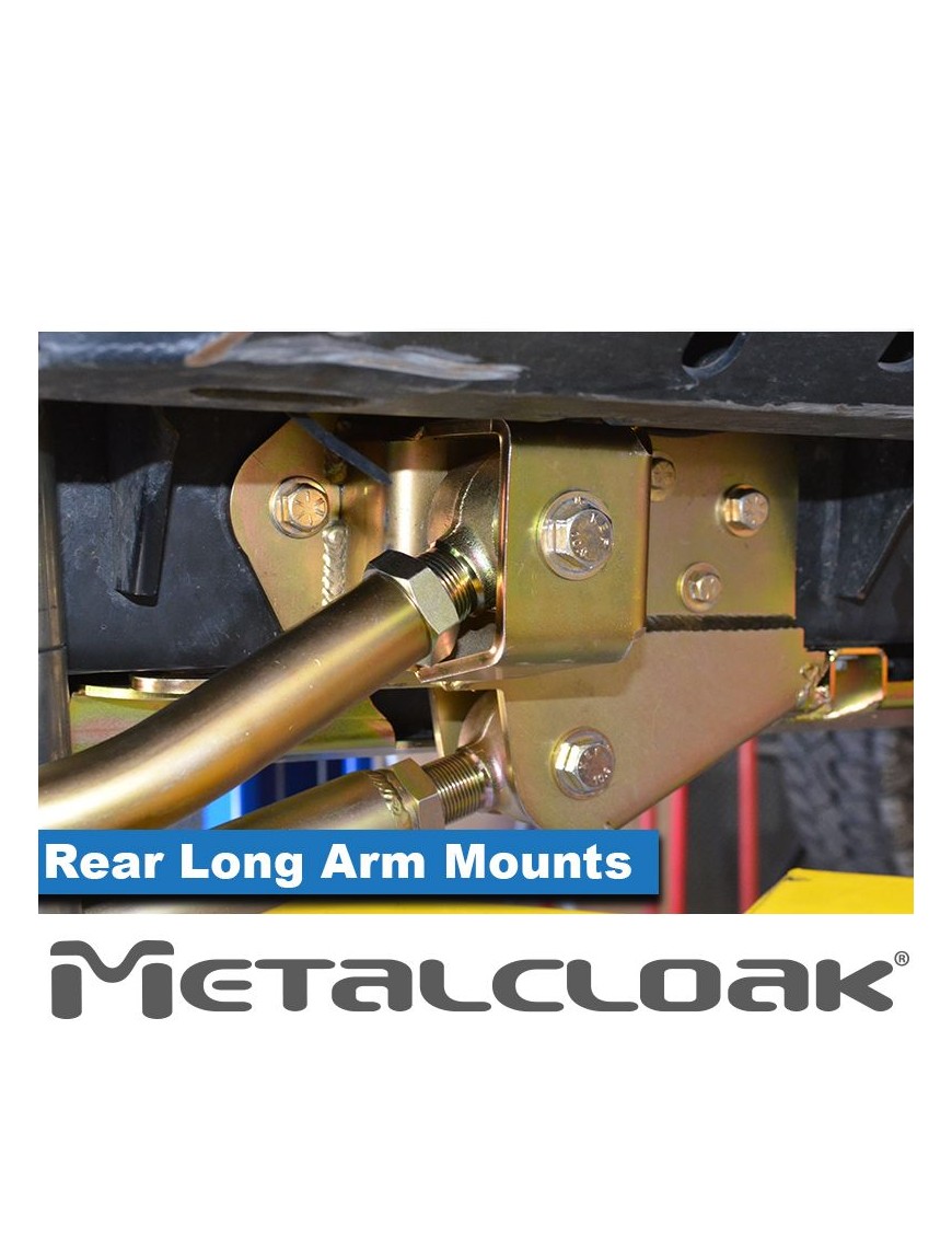 Jeep JL Wrangler & JT Gladiator Bolt-On 4-Link Front System, 4-Door