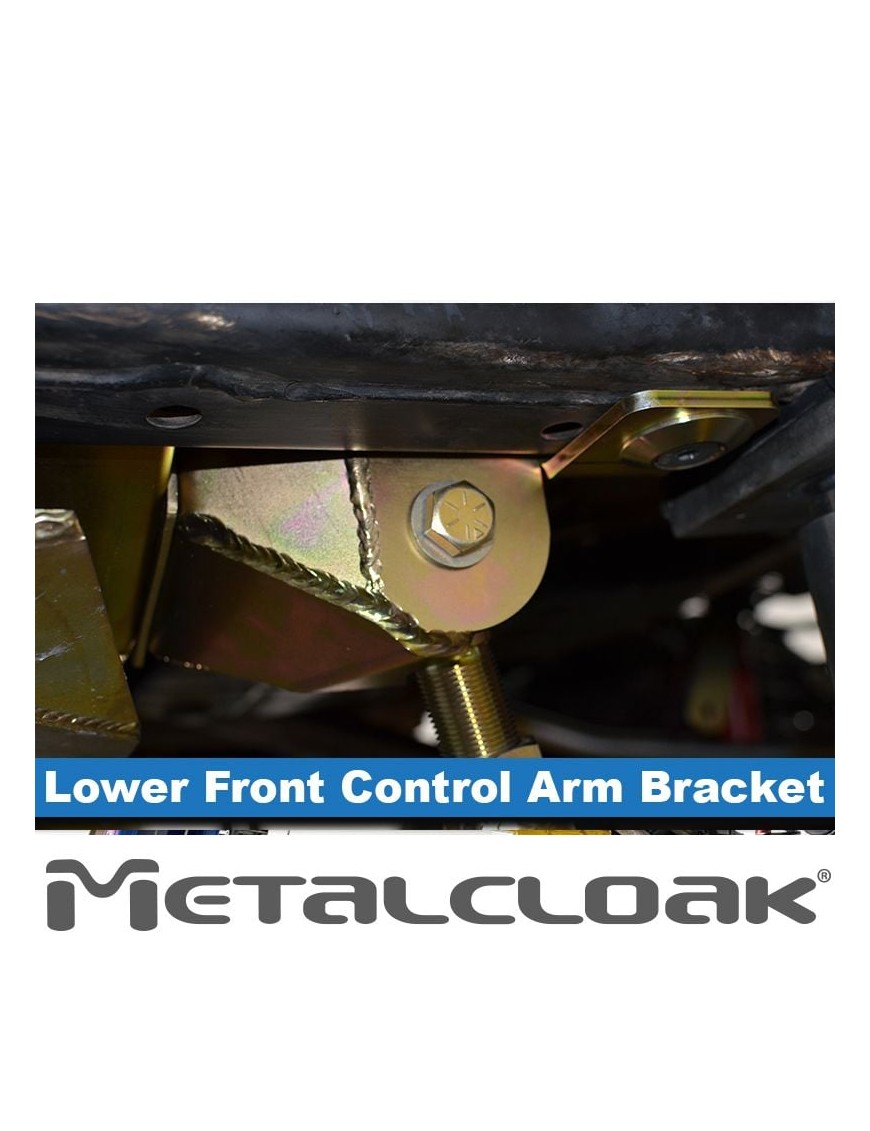 Jeep JL Wrangler & JT Gladiator Bolt-On 4-Link Front System, 4-Door