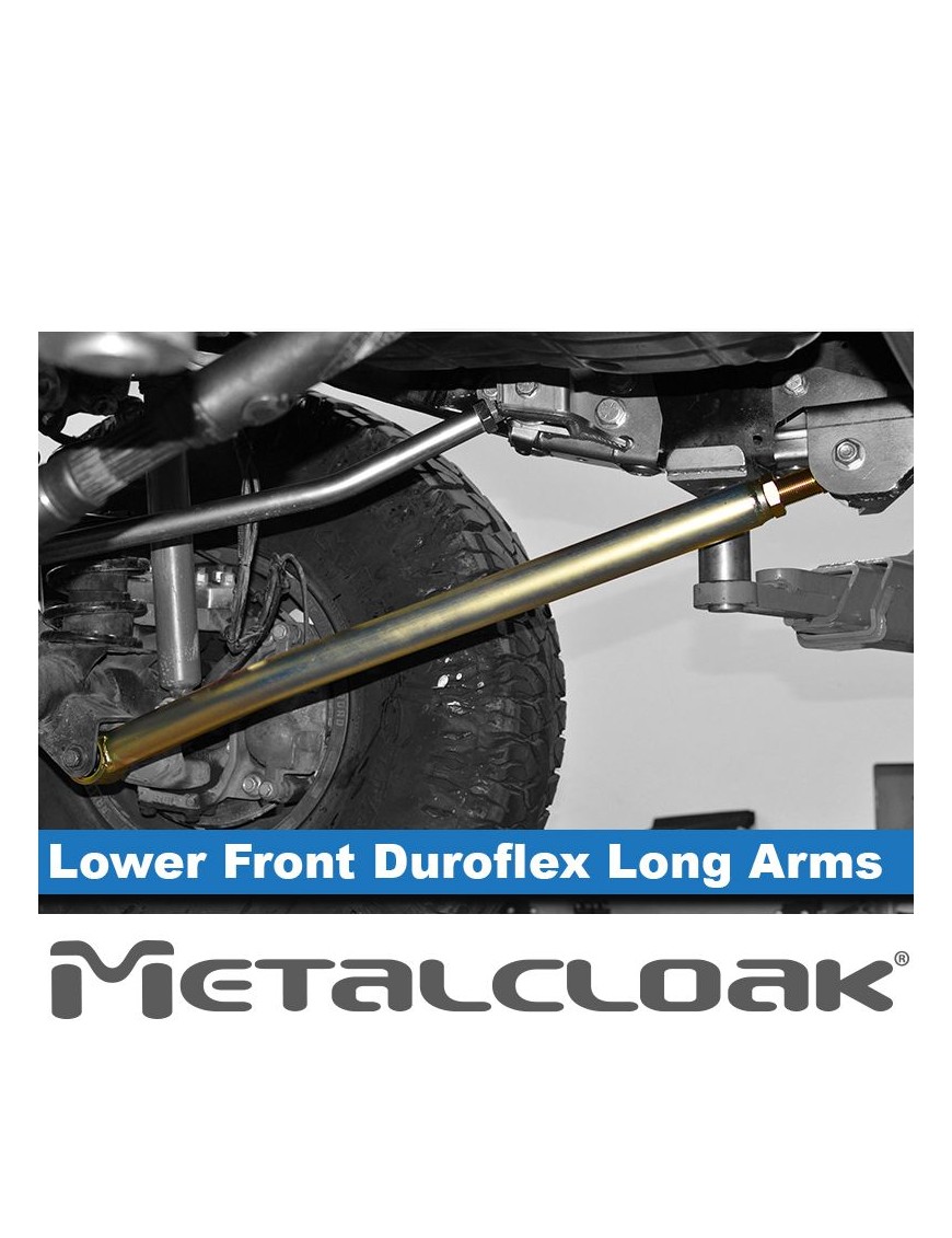 Jeep JL Wrangler & JT Gladiator Bolt-On 4-Link Front System, 4-Door