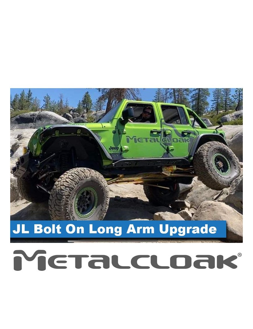 Jeep JL Wrangler Bolt-On 4-Link Rear Long Arm Kit, 4-Door