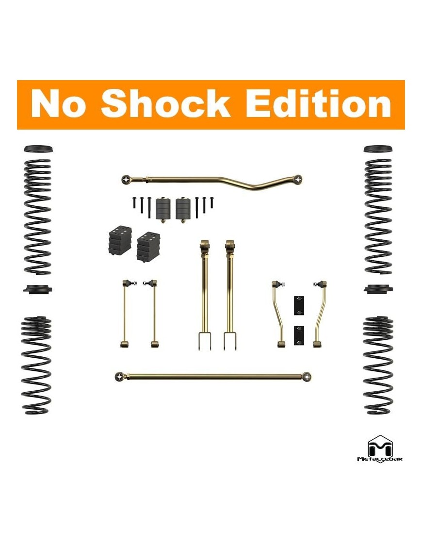 Jeep JL Wrangler 2.5" True Dual Rate Lift Kit