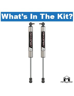 RockSport Silver 2.0 Aluminum Shocks, JL Wrangler, Rear, Pair