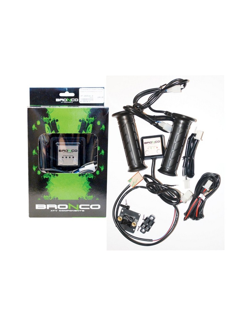 Bronco Heated ATV Grips + Thumb Warmer