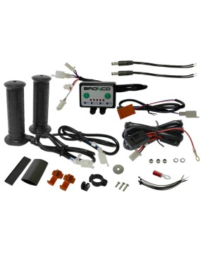 Heated ATV Grips + Thumb Warmer with Controller (Bronco)