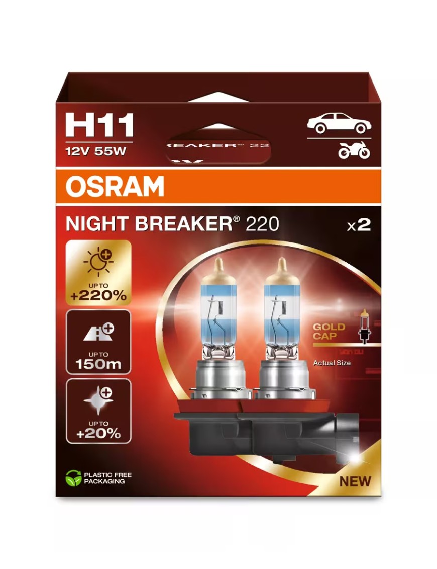OSRAM Night Breaker 220 H1