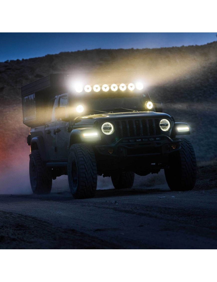 KC HiLiTES Gravity® Titan™ LED Light Bar 50″ – 8 Lights (Combo)