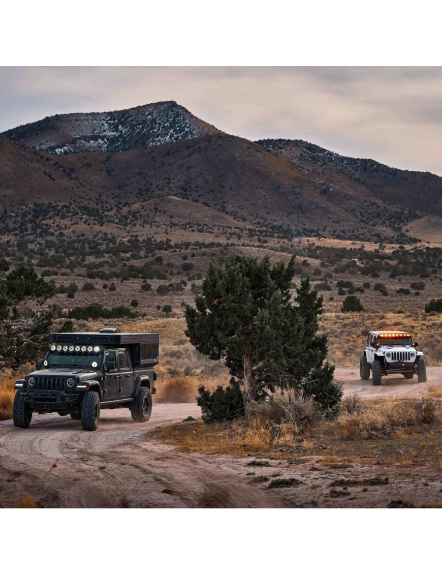 KC HiLiTES Gravity® Titan™ LED Light Bar 50″ – 8 Lights (Combo)