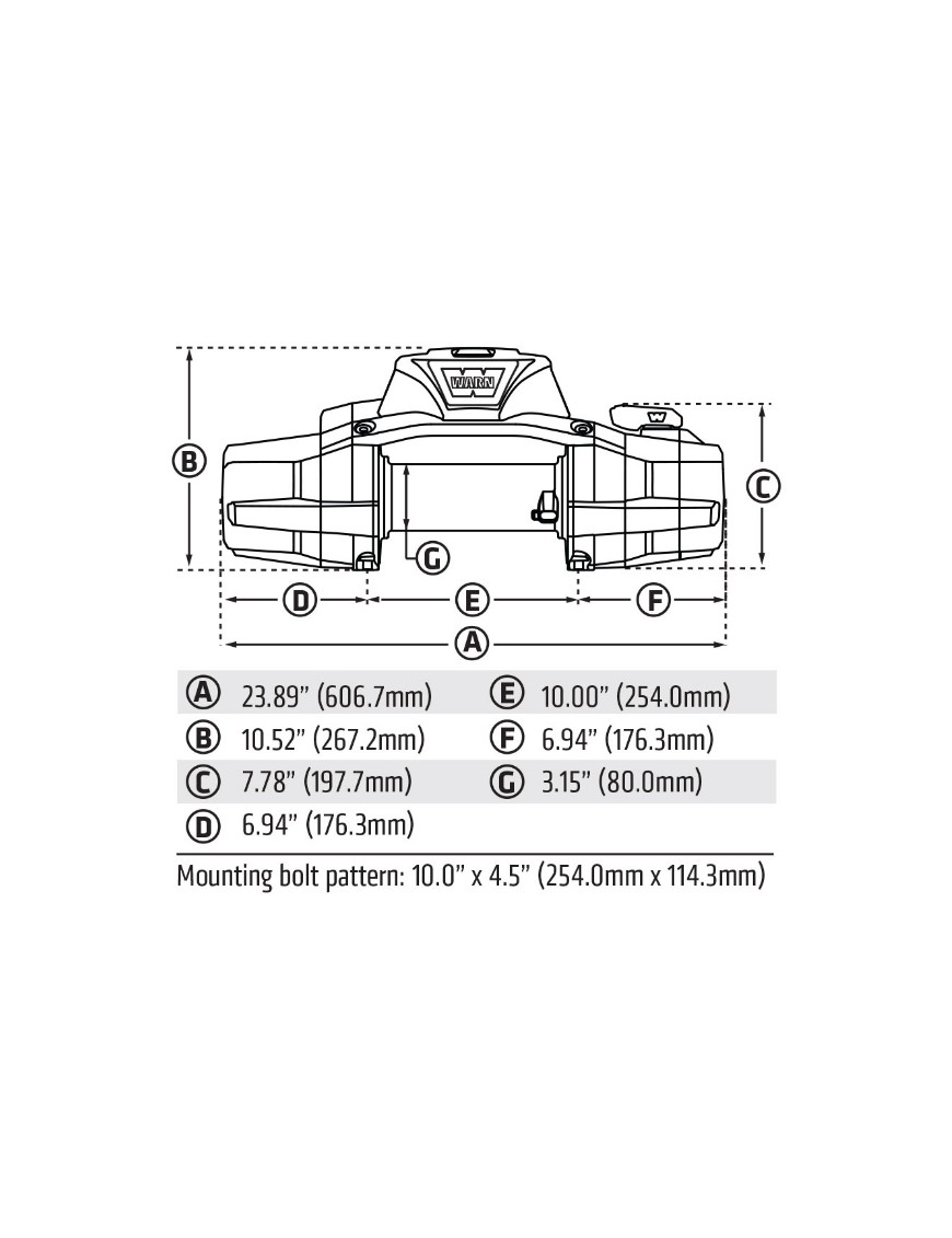 Winch WARN ZEON XD 10-S – Next-Generation Power and Reliability