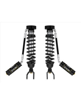 Para Amortyzatorów Coilover ICON 2.5 VS z Zewnętrznymi Zbiornikami Lift 2-3'', Ram 1500 2019-2023, Przód