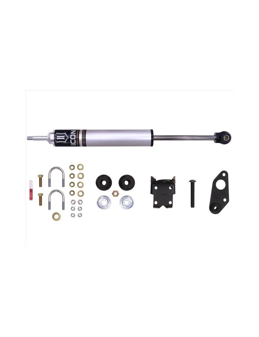 Amortyzator skrętu ICON , Jeep Wrangler JK 2007-18