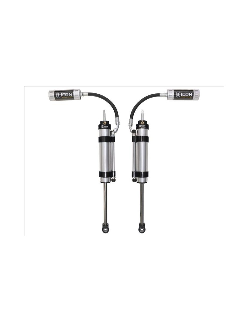 Amortyzatory ICON 2.5 OMEGA Bypass z zewnętrznym zbiornikiem 3'' (PARA), przód, Jeep Wrangler JK 07-18