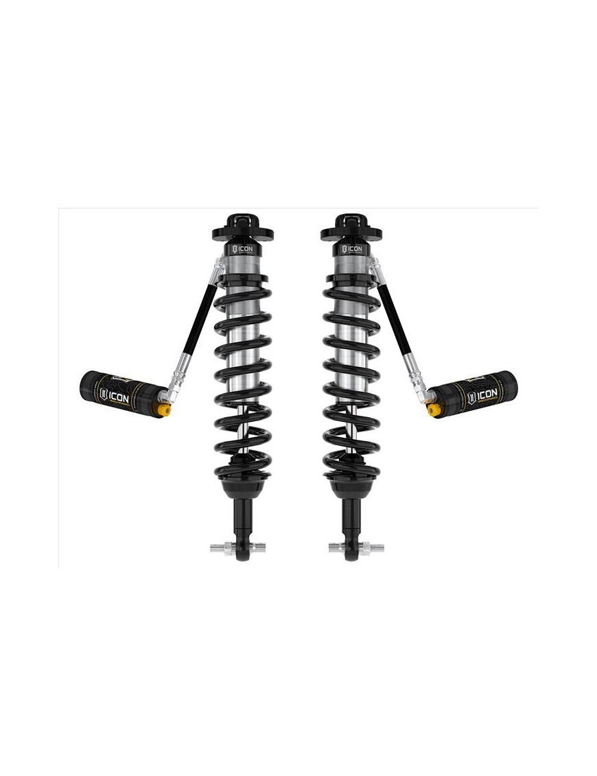 Para Amortyzatorów Coilover ICON 2.5 VS z zewnętrzymi zbiornikami CDCV, Lift 1.5-4 Ford Bronco Przód