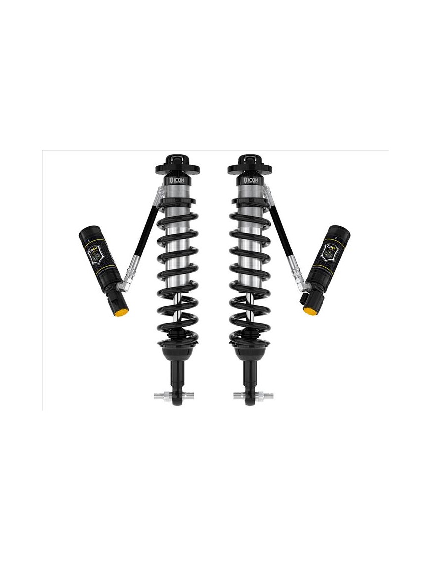 Para Amortyzatorów Coilover ICON 2.5 VS z zewnętrzymi zbiornikami CDEV, Lift 1.5-4 Ford Bronco Przód