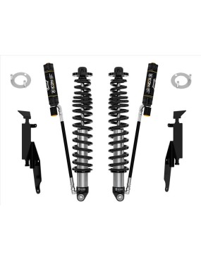 Para Amortyzatorów Coilover ICON 2.5 VS z zewnętrzymi zbiornikami CDEV, Lift 1.25-3 Ford Bronco Tył, , Sprężyny HD