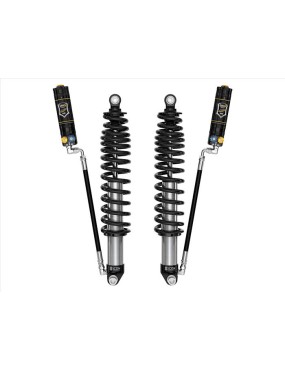 Para Amortyzatorów Coilover ICON 2.5 CDXS z Zewnętrznymi Zbiornikami Lift 1,25-3'' Ford Bronco, Sprężyny HD. Tył
