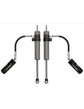 Para Amortyzatorów ICON VS 2.5 z Zewnętrznymi Zbiornikami Lift 0-1'' Toyota Tacoma 2024, tył