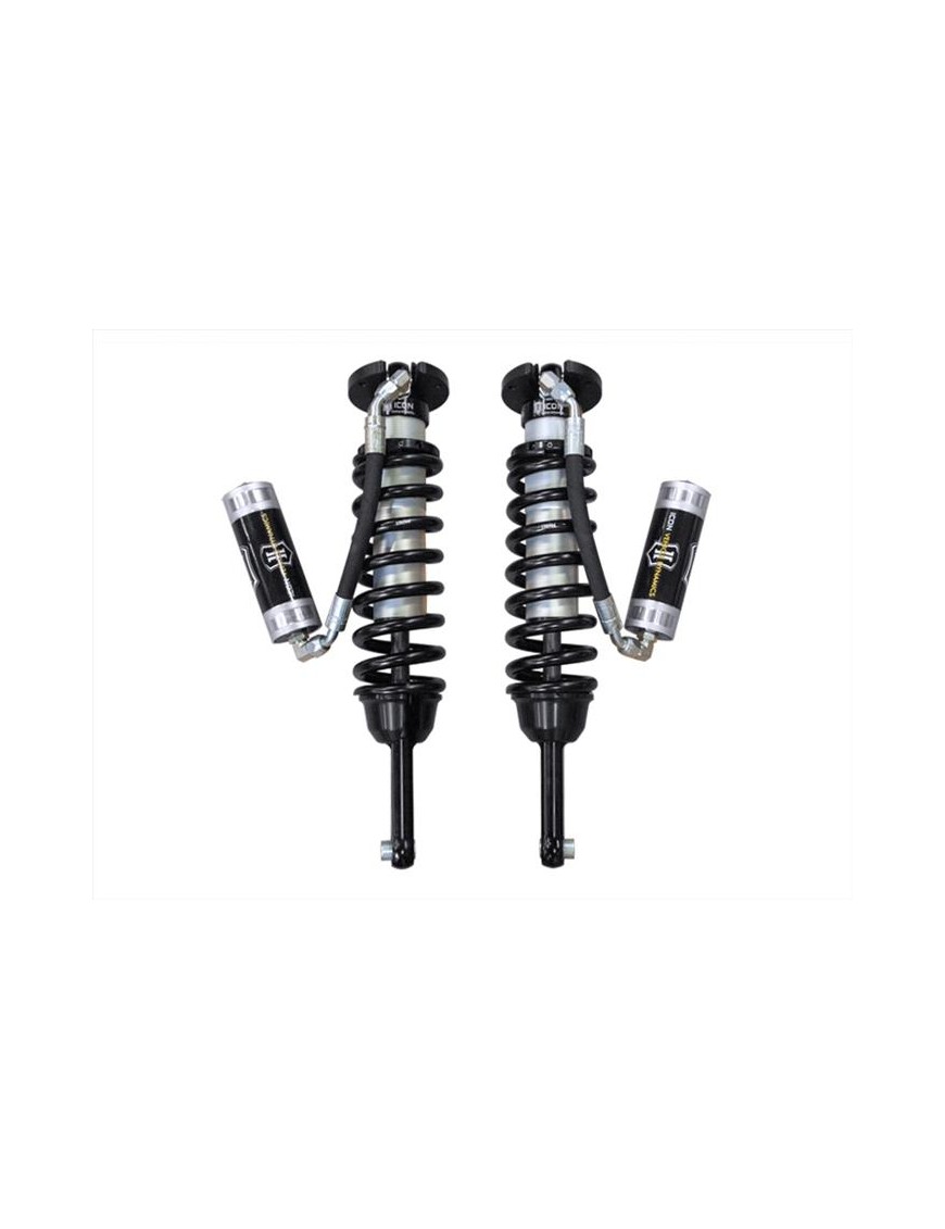 Para Amortyzatorów ICON 2.5 VS (700 lbs) Lift 0-3,5'' z Wydłużonym Skokiem i Zewnętrznymi Zbiornikami FJ Cruiser/2009-2023