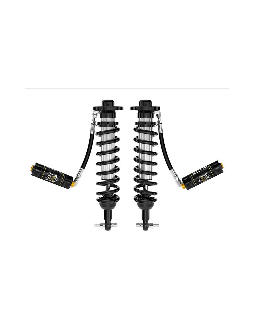 Para Amortyzatorów Coilover ICON 2.5 VS z Zewnętrznymi Zbiornikami CDCV Lift 0-2.75'', Ford F150 4WD 2021-2023, Przód Para Amortyzatorów Coilover ICON 2.5 VS z Zewnętrznymi Zbiornikami CDCV Lift 0-2.75'', Ford F150 4WD 2021-2023, Przód