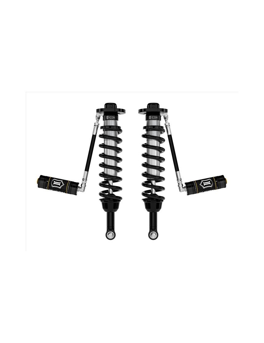 Para Amortyzatorów Coilover ICON 2.5 VS z Zewnętrznymi Zbiornikami Lift 2,75-3,5'', Ford F150 4WD 2021-2023, Przód Para Amortyzatorów Coilover ICON 2.5 VS z Zewnętrznymi Zbiornikami Lift 2,75-3,5'', Ford F150 4WD 2021-2023, Przód