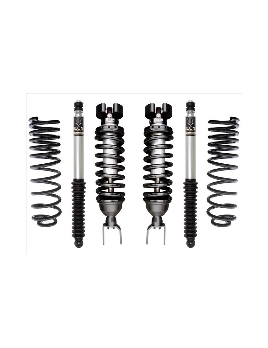 Zestaw Zawieszenia ICON Lift 0-1.5'' Stage 2, Wahacze Rurowe Ram 1500 od 2019