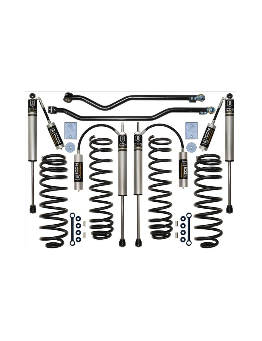 Zestaw Zawieszenia ICON STAGE 3 +3'' Jeep Wrangler JK 07-18 Zestaw Zawieszenia ICON STAGE 3 +3'' Jeep Wrangler JK 07-18