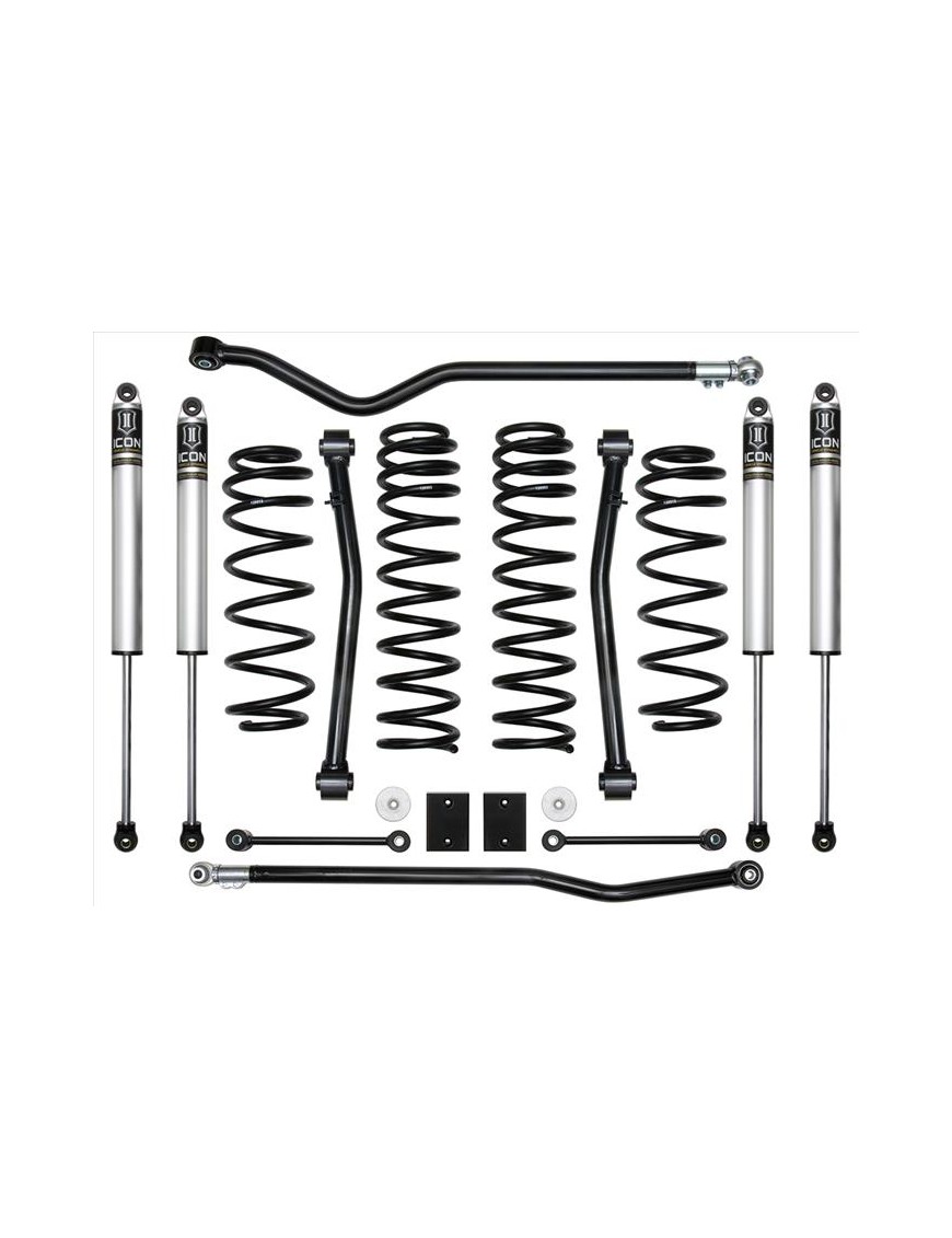 Zestaw Zawieszenia ICON STAGE 3 +2,5'' Jeep Wrangler JL po 2018 Zestaw Zawieszenia ICON STAGE 3 +2,5'' Jeep Wrangler JL po 2018